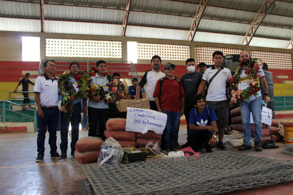 Entrega de Incentivos a la comunidad de Candelaria