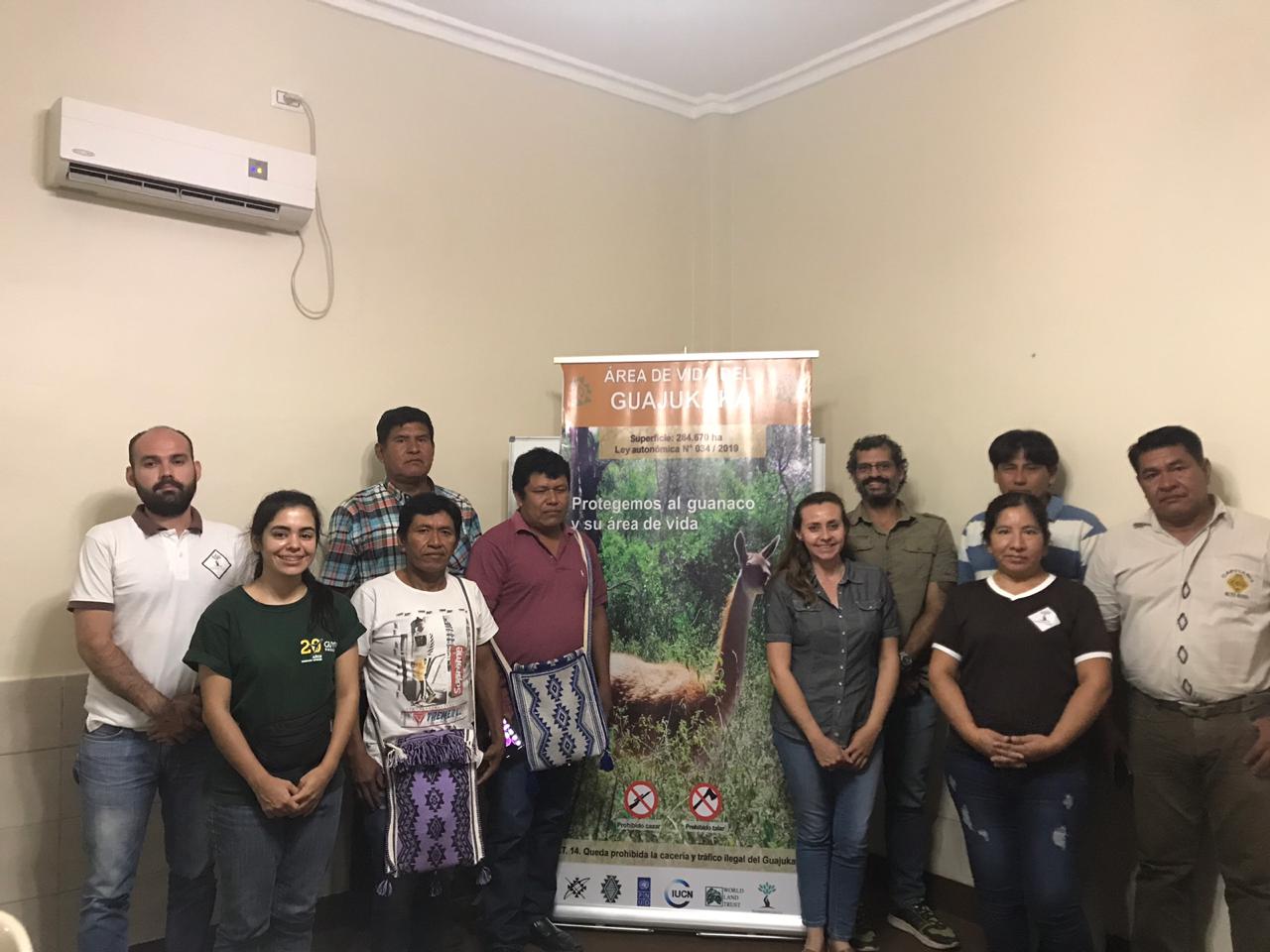 Comunidades Guaraníes de Bolivia y Paraguay trabajan en la conservación del Guanaco
