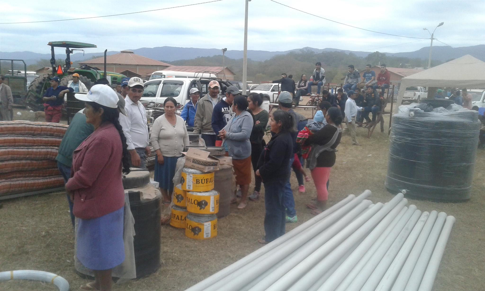 Familias de Villa Vaca Guzman comprometidas en la conservación de sus bosques y fuentes de agua