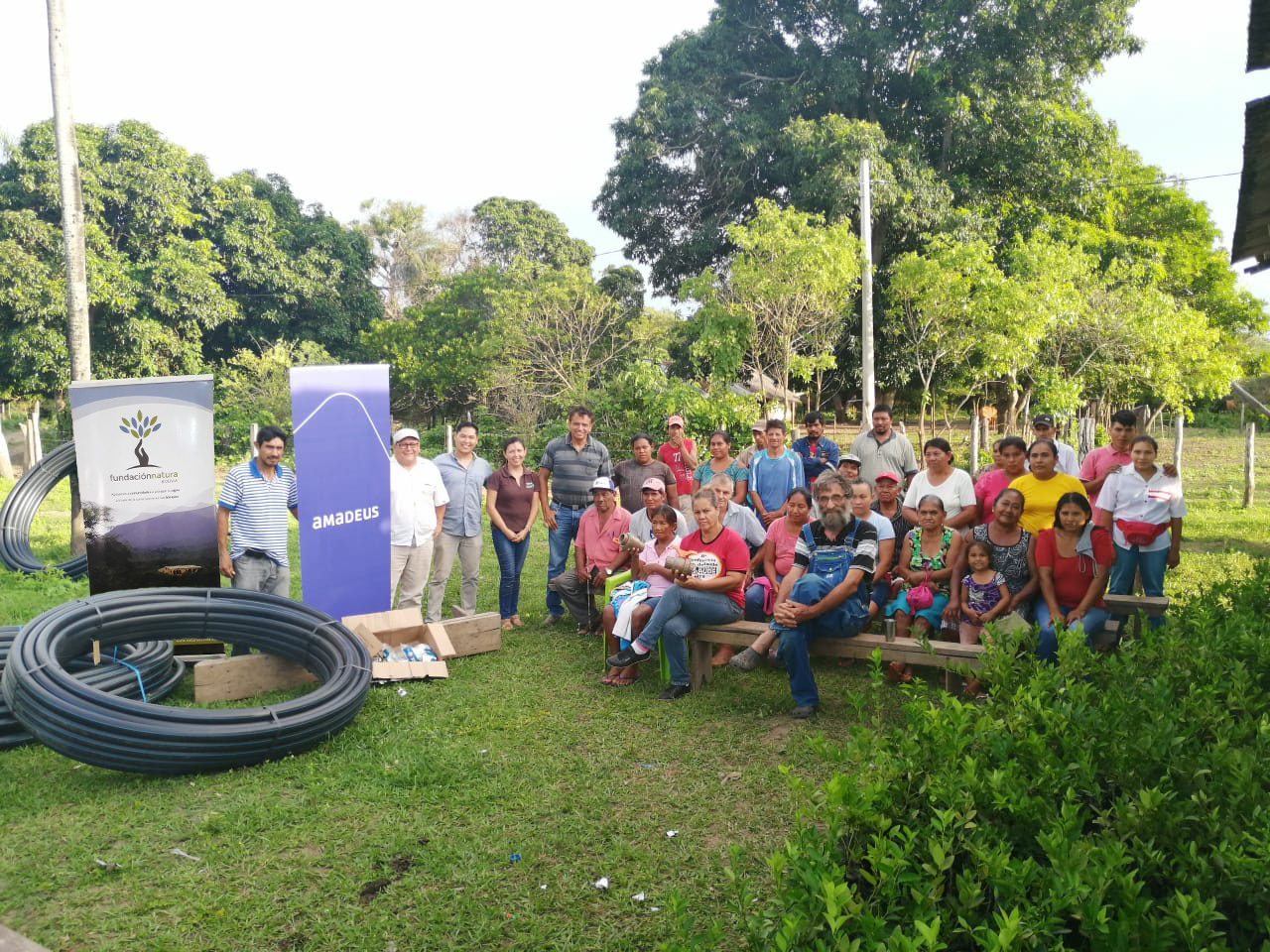 Devolviendo vida a las comunidades chiquitanas afectadas por los incendios forestales