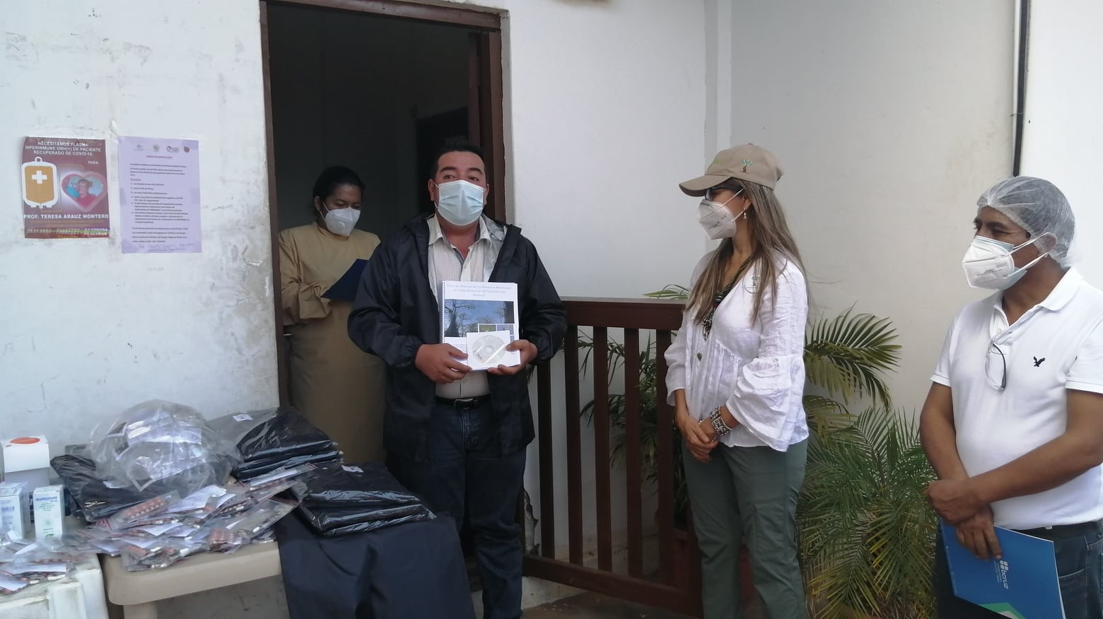 Buena Vista y San Carlos reciben insumos de bioseguidad y medicamentos para afrontar al Covid-19