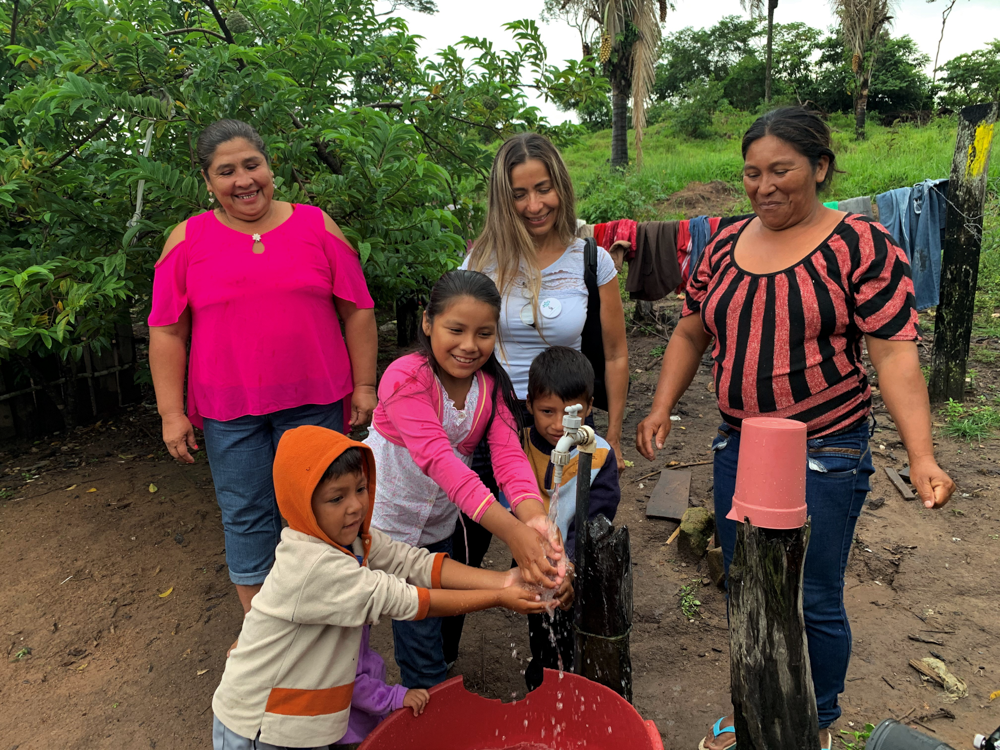 Agua, fuente de esperanza para María del Rosario