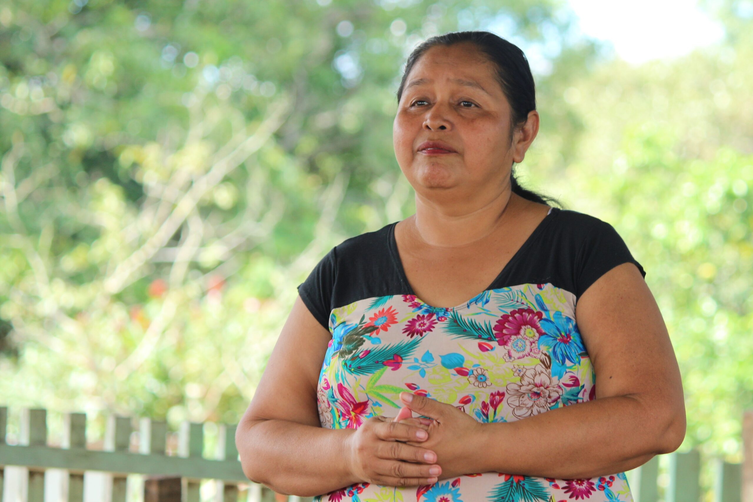 Maida Peña, líder y visionaria de la comunidad Porvenir