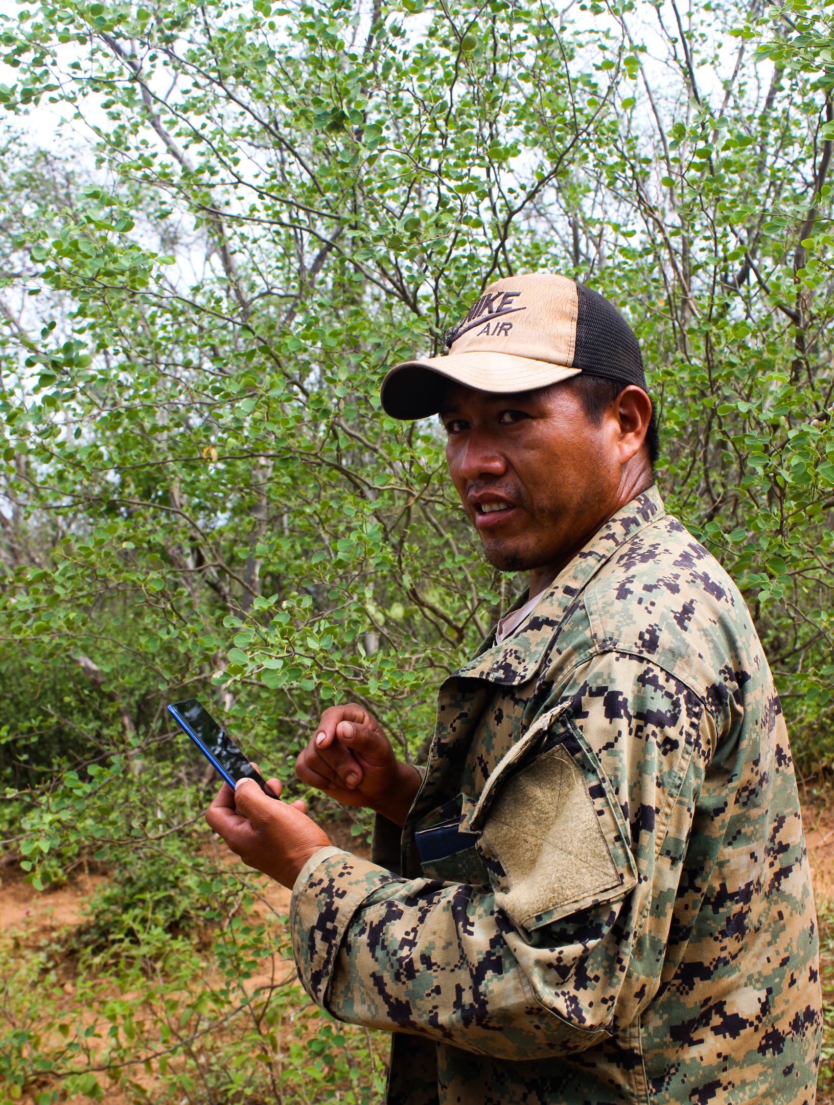 Eulogio Manaira, líder guaraní y guardián del bosque