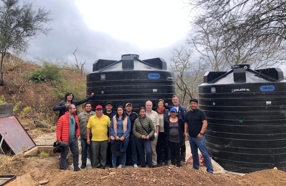 Quirusillas, Tomina y El Trigal mejoran sus sistemas de agua, pensando en la conservación de sus fábricas de agua