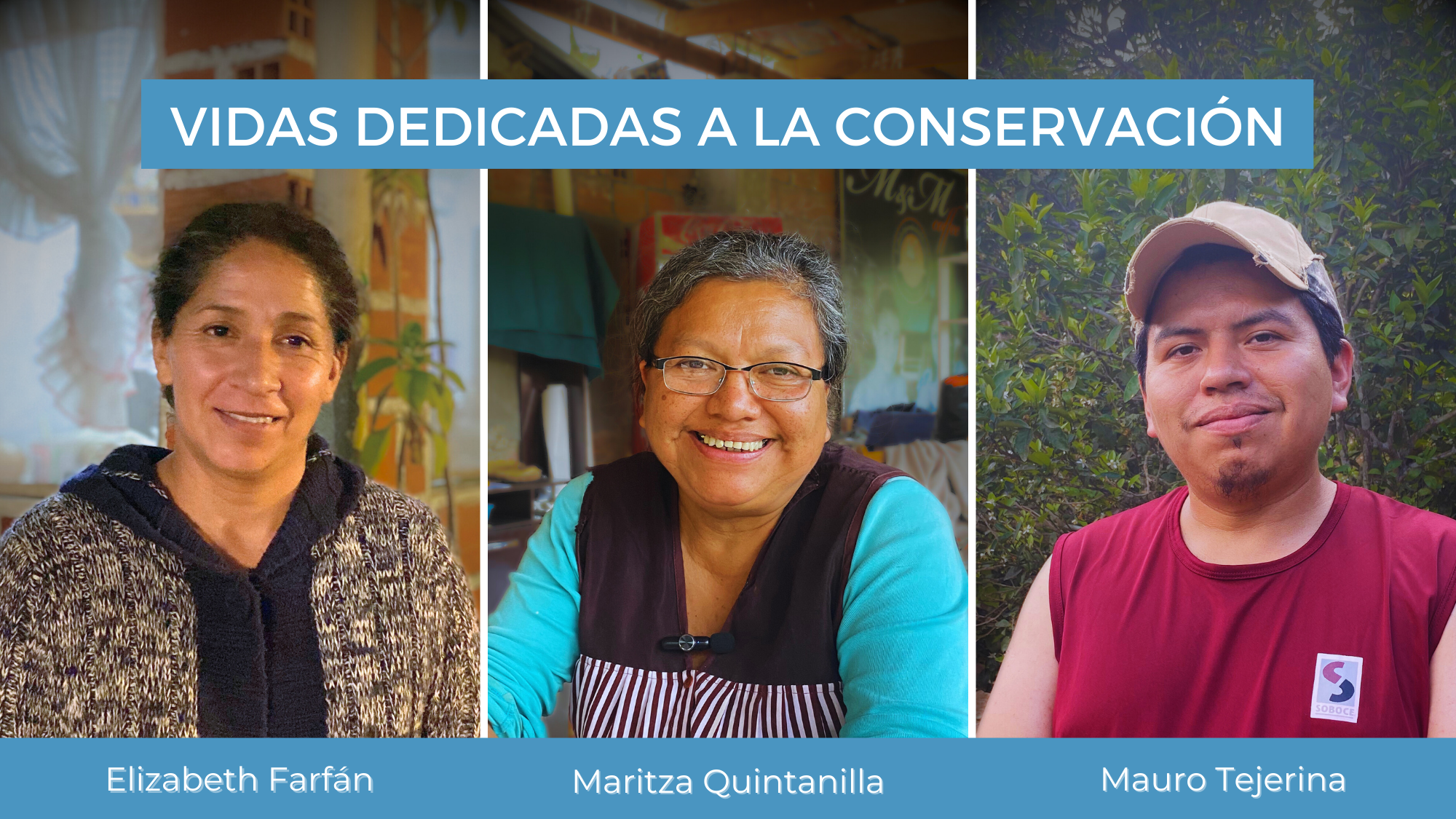 Vidas dedicadas a la conservación
