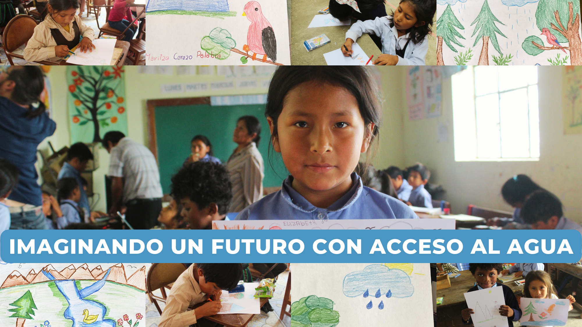 NIÑOS Y NIÑAS DE COROICO IMAGINAN UN FUTURO CON AGUA EN CALIDAD Y CANTIDAD