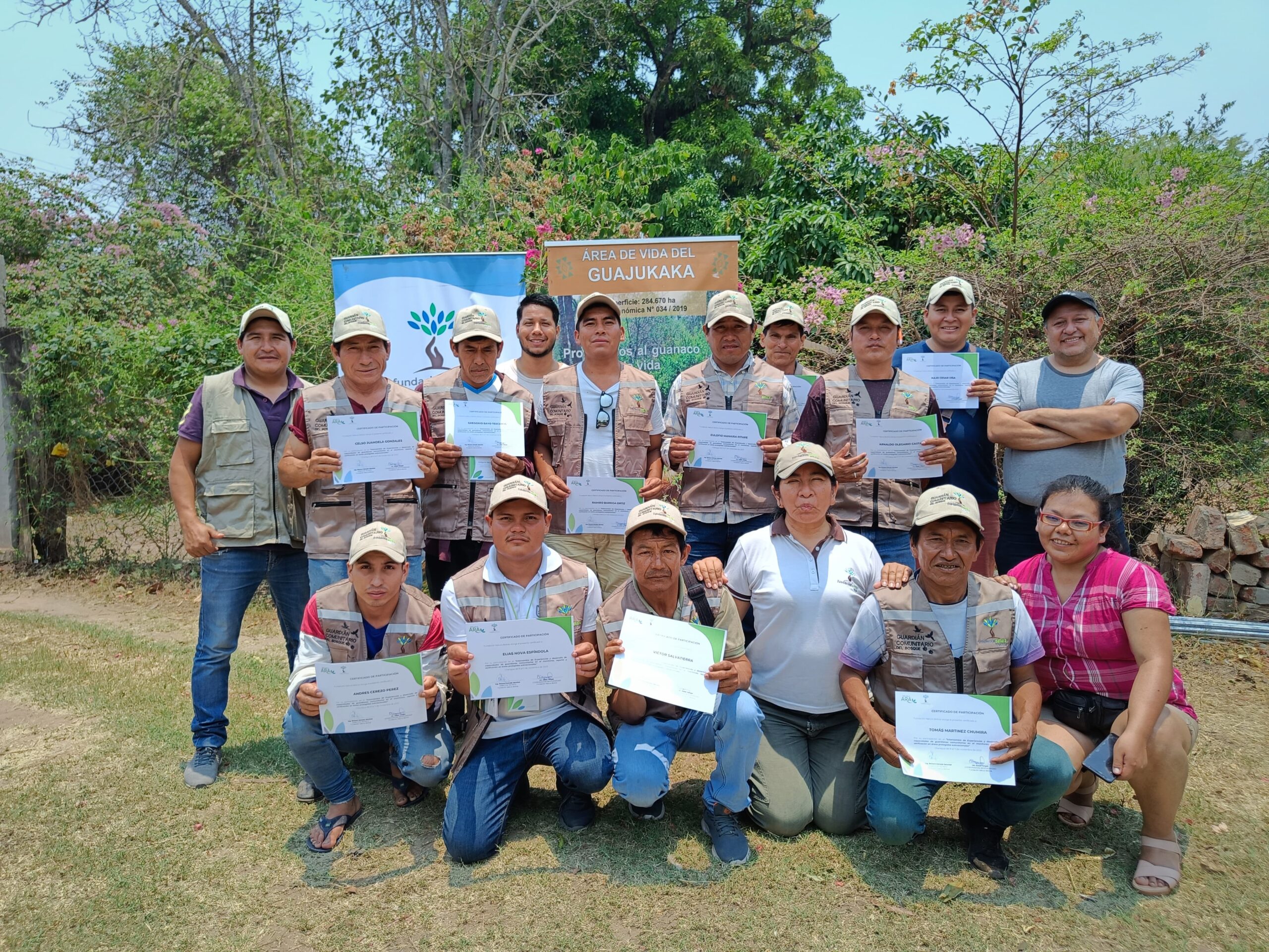 Guardianes Comunitarios del Bosque reunidos por primera vez en Charagua