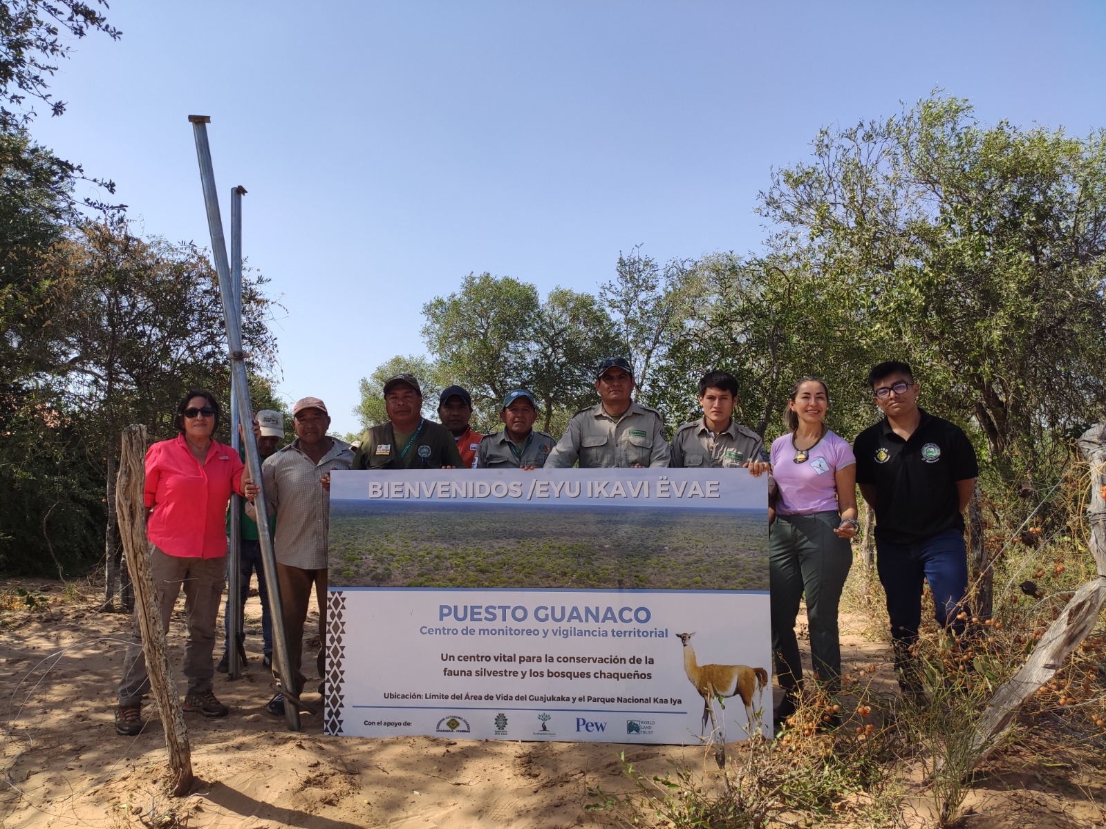 Un oasis en el corazón del Chaco boliviano: Se reinaugura el Puesto Guanaco