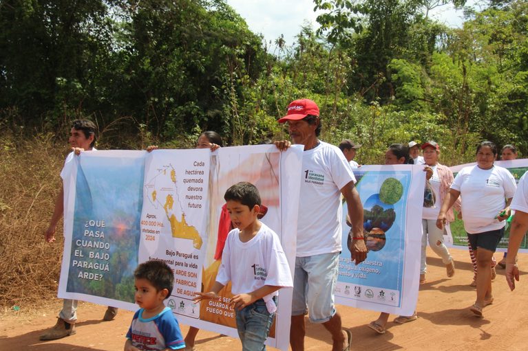 Primera Caravana en Chiquitanía: por la identidad, conservación, el territorio y la vida de Bajo Paraguá